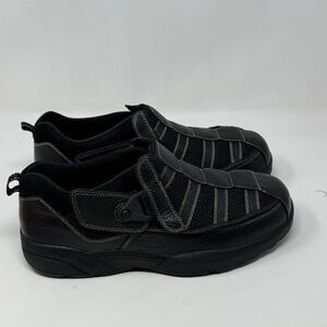 Dr. Comfort Edward X-Depth Walking Shoes Mens 14 Extra Wide Black NO INSOLES